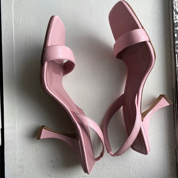 BY FAR Pink Lotta Sandals Peony/Pink - Size 8 (EU 38) - Picture 9 of 12